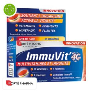 Forte Pharma Immuvit 4g Mulrivitamines Et Immunite 30 Comprimes
