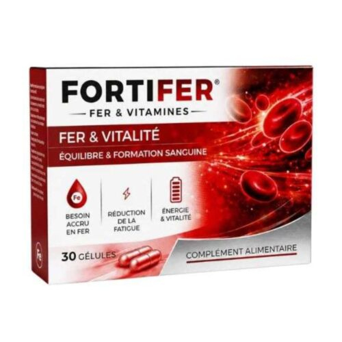Fortifer Anti Fatigue Riche En Fer 30 Gelules 2