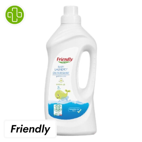 Friendly Liquide Lessive Nettoyant Vêtements Bébés Parfum Marseille - 1L