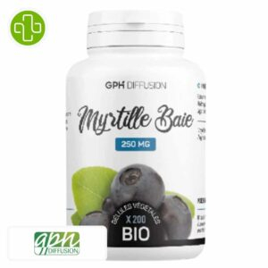 Gph Diffusion Myrtille Baie 250mg 200 Gelules