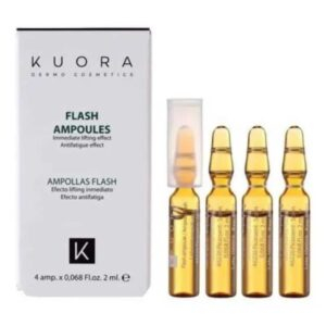 Kuora Facial Line Ampoules Flash Effet Lifting Immediat 4x2ml