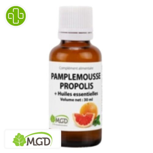 MGD Nature Pamplemousse Propolis et Huiles Essentielles - 30ml
