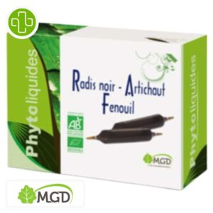 Mgd Nature Phytoliquides Radis Noir Et Artichaut Fenouil Ampoules 10u