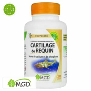 Mgd Nature Souplesse Cartilage De Requin 200 Gelules