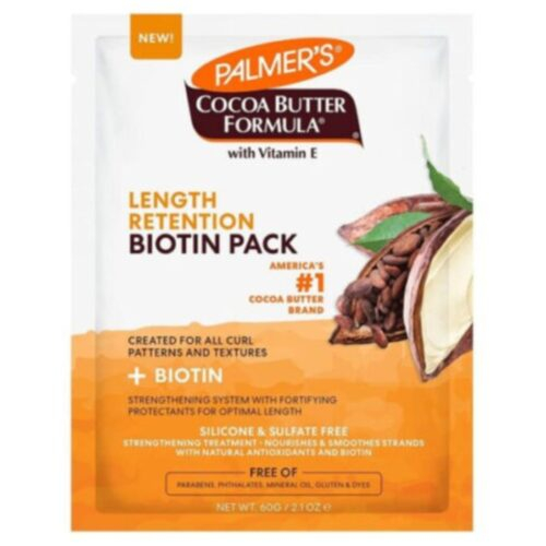 Palmer's Length Retention Masque Capillaire Cacao et Biotine - 60g