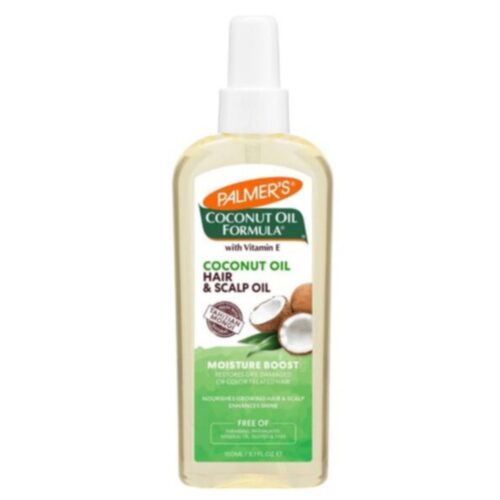 Palmer's Moisture Boost Huile pour Cheveux et Cuir Chevelu Huile de Noix de Coco - 150ml
