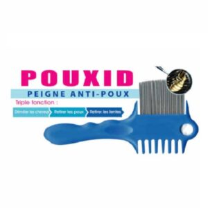 Pouxid Peigne Anti Poux Triple Fonction 1u