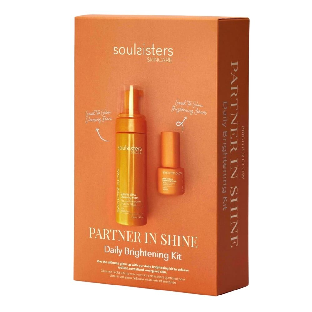 Soulsisters Brighter Glow Partner In Shine Kit Eclat Quotidien 1u