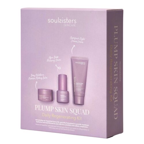 Soulsisters Regenerate Plump Skin Squad Kit Hydratation et Rajeunissement Quotidien - 1u
