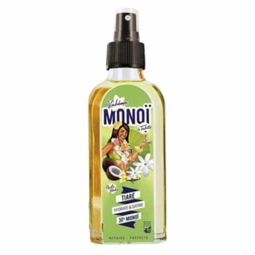 Vahéma Monoi Huile Sèche Tiaré Hydrate et Satine 30% Monoi - 100ml