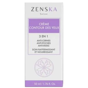 Zenska Creme Contour Des Yeux 3en1 Soin Raffermissant Et Nourrissant 50ml