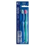 Curasept SoftLine 0.10 Maxi Soft Pack Brosses à Dents Bleu et Vert - 2u