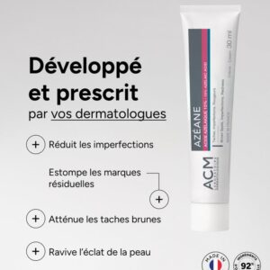 Acm Azeane Creme Acide Azelaique 15 Taches Imperfections Rougeurs 30ml 2