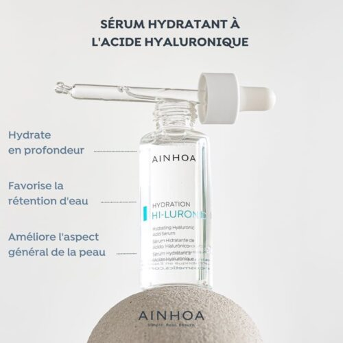 Ainhoa Hi Luronic Serum Hydratant A L Acide Hyaluronique 50ml 4