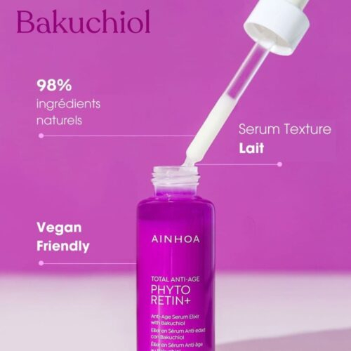 Ainhoa Phyto Retin Elixir Anti Age En Serum Au Bakuchiol 50ml 3