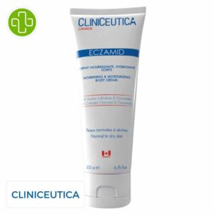 Cliniceutica Eczamid Creme Nourrissante Hydratante Corps 200ml