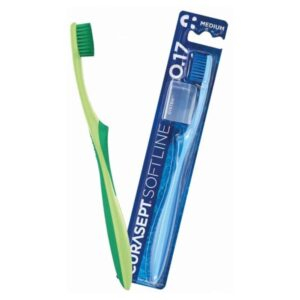 Curasept Softline 017 Medium Brosses A Dents Vert