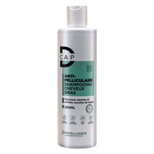 Dermalliance D-CAP Anti-Pelliculaire Shampoing Cheveux Gras - 250ml