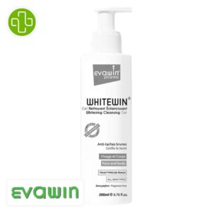 Evawin Pharma Whitewin Gel Nettoyant Eclaircissant Anti Taches Brunes 200ml
