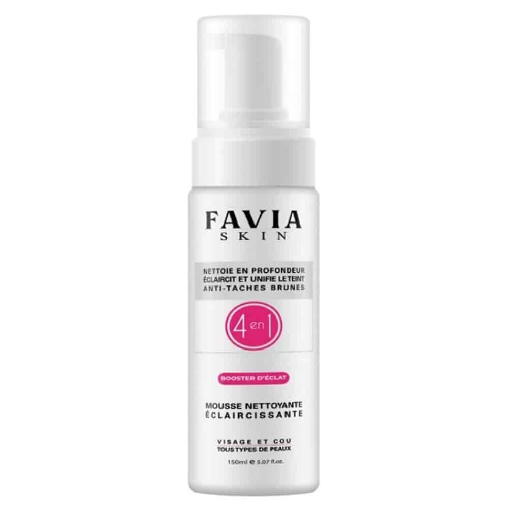 Favia Skin Mousse Nettoyante Eclaircissante 4en1 150ml
