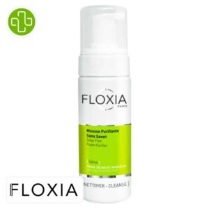 Floxia Sativa Mousse Nettoyante Purifiante Sans Savon 150ml