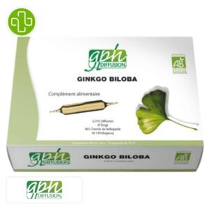 Gph Diffusion Ginkgo Biloba Ampoules 20x15ml