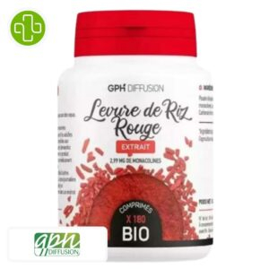 Gph Diffusion Levure De Riz Rouge Extrait 180 Comprimes