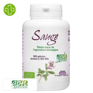 Gph Diffusion Sauge 250mg 200 Gelules