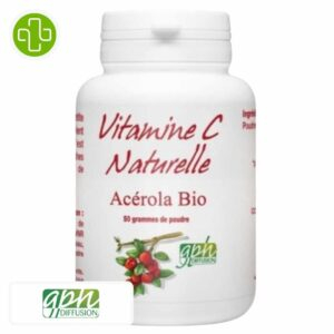Gph Diffusion Vitamine C Naturelle Acerola Bio En Poudre 50g