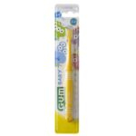 GUM Baby Brosse à Dents 0-2ans Jaune