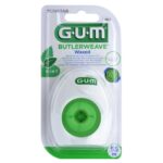 GUM ButlerWeave Mentholé Cire Fil Dentaire
