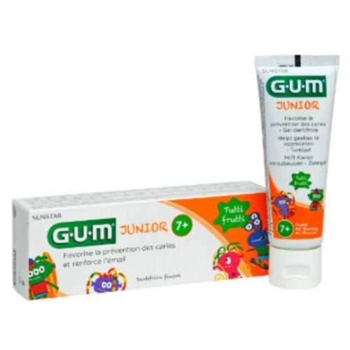 GUM Junior Dentifrice Tutti Fruity 7ans+ - 50ml