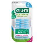 GUM Soft Picks Comfort Flex Mentholé Brossettes Interdentaires S - 40u
