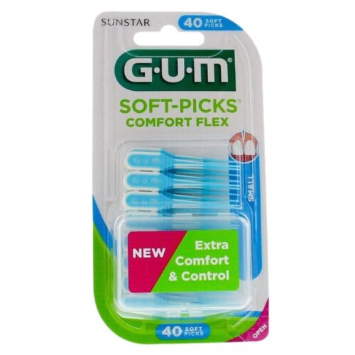 GUM Soft-Picks Comfort Flex Small Brossettes Interdentaires - 40u