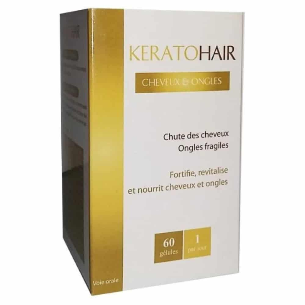 Keratohair Chute De Cheveux Et Ongles Fragilises 60 Gelules