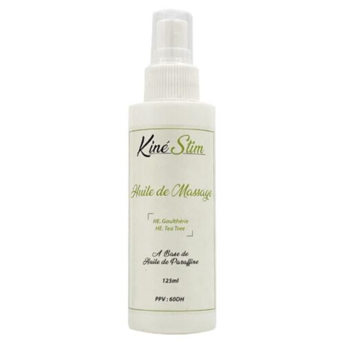 KinéStim Huile de Massage à Base d'Huile de Paraffine - 125ml