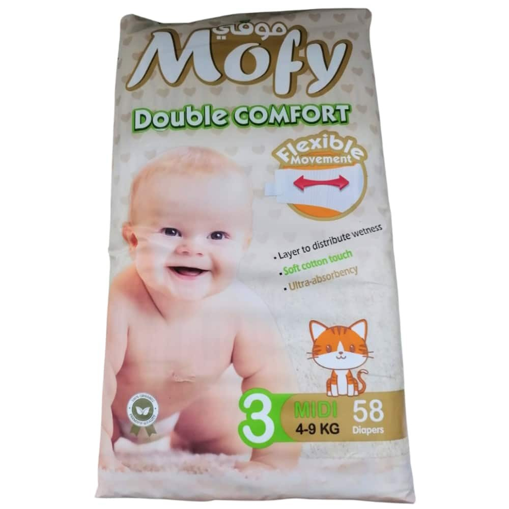 Mofy Double Comfort Couches Bebes N3 Midi 4 9kg 58u