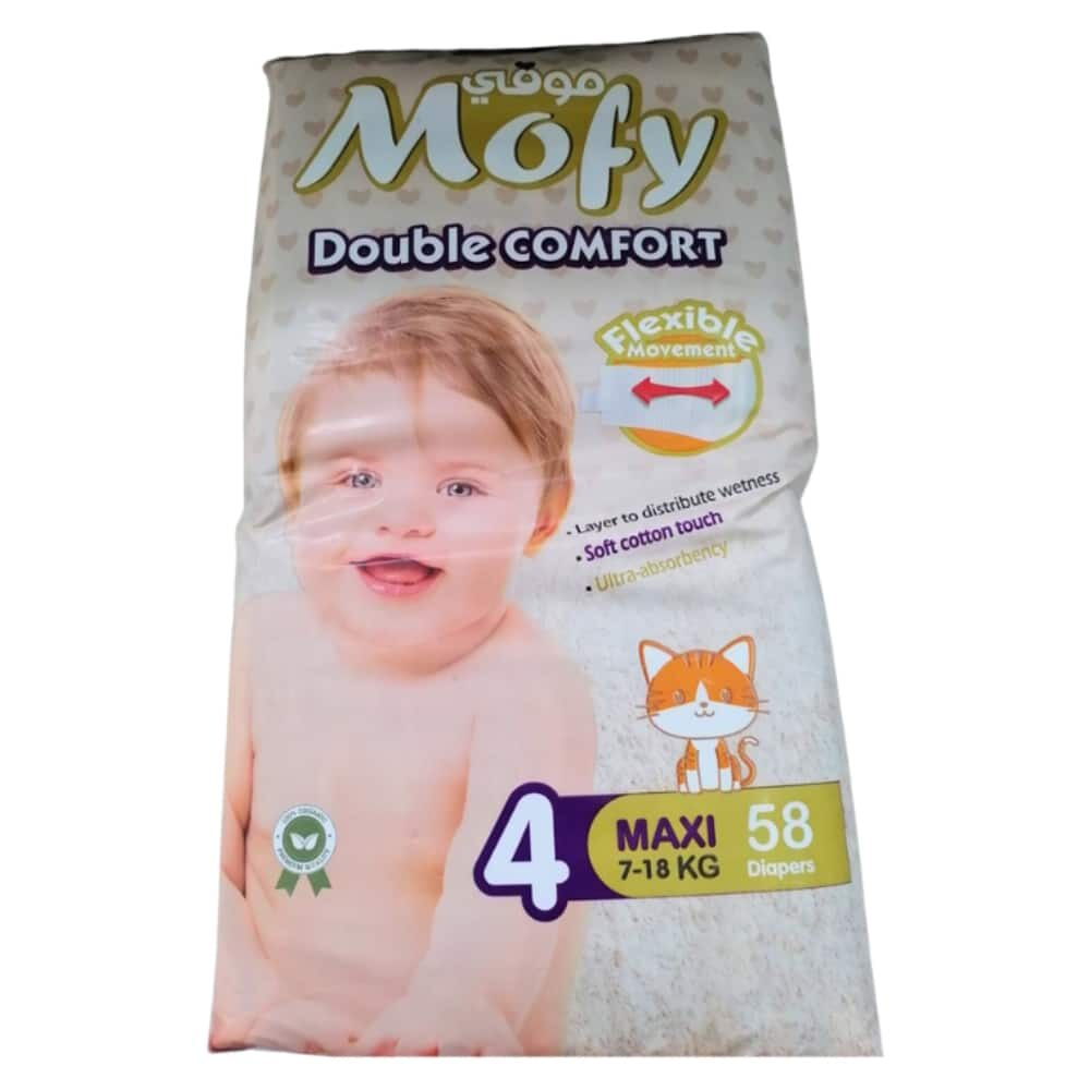 Mofy Double Comfort Couches Bebes N4 Maxi 7 18kg 58u