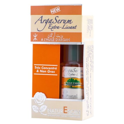 NaturEsoin ArgaSérum Extra-Lissant à l'Huile d'Argan Très Concentré et Non Gras - 50ml