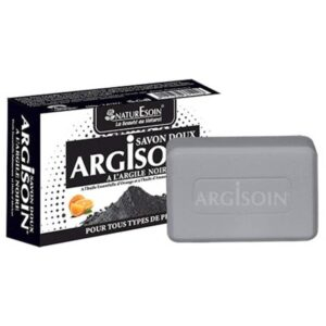 Naturesoin Argisoin Savon Doux A L Argile Noire 125g