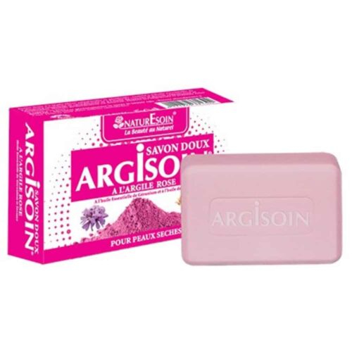 Naturesoin Argisoin Savon Doux A L Argile Rose 125g