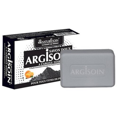 NaturEsoin Argisoin Savon Doux à l'Argile Noire - 125g