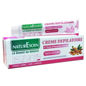 Naturesoin Creme Depilatoire A L Huile D Amandes Douces Triple Action 50ml