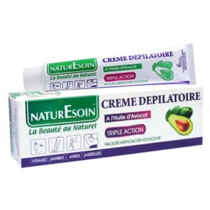 Naturesoin Creme Depilatoire A L Huile D Avocat Triple Action 50ml