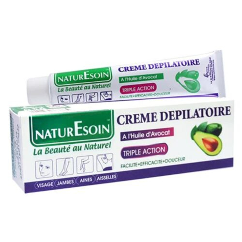 Naturesoin Creme Depilatoire A L Huile D Avocat Triple Action 50ml