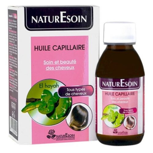 NaturEsoin Huile Capillaire El Hayah Soin et Beauté des Cheveux - 125ml