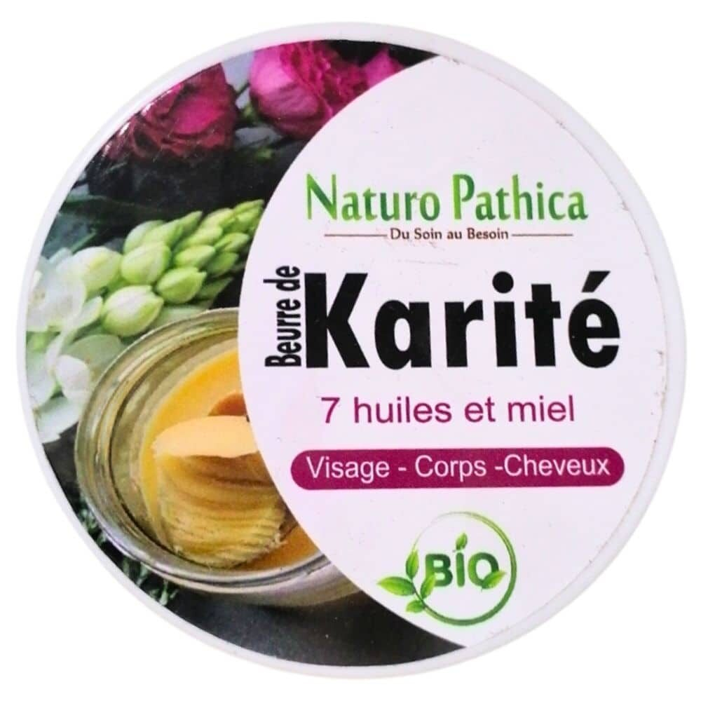 Naturo Pathica Beurre De Karite 7 Huiles Et Miel Bio 250g