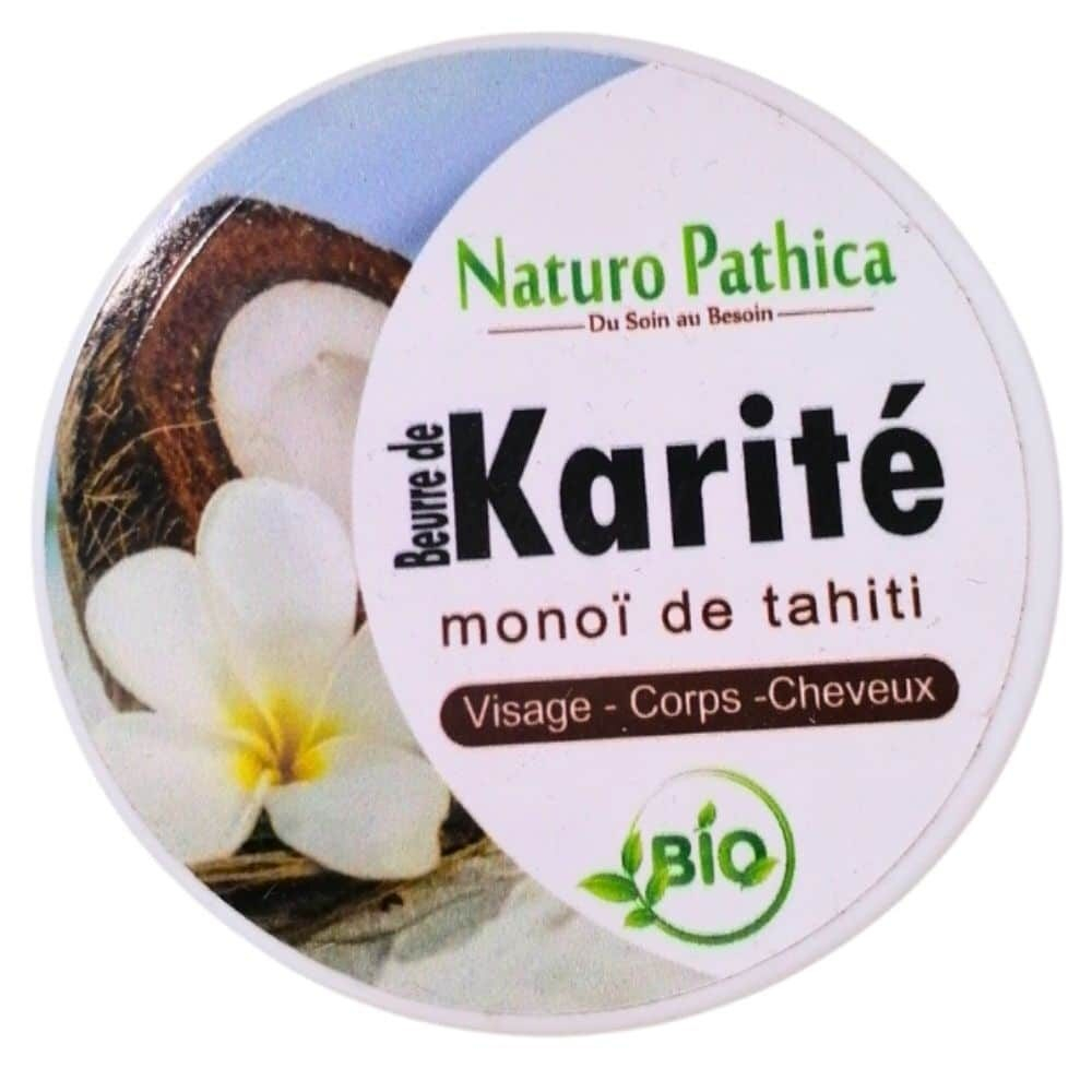 Naturo Pathica Beurre De Karite Monoi De Tahiti Bio 250g