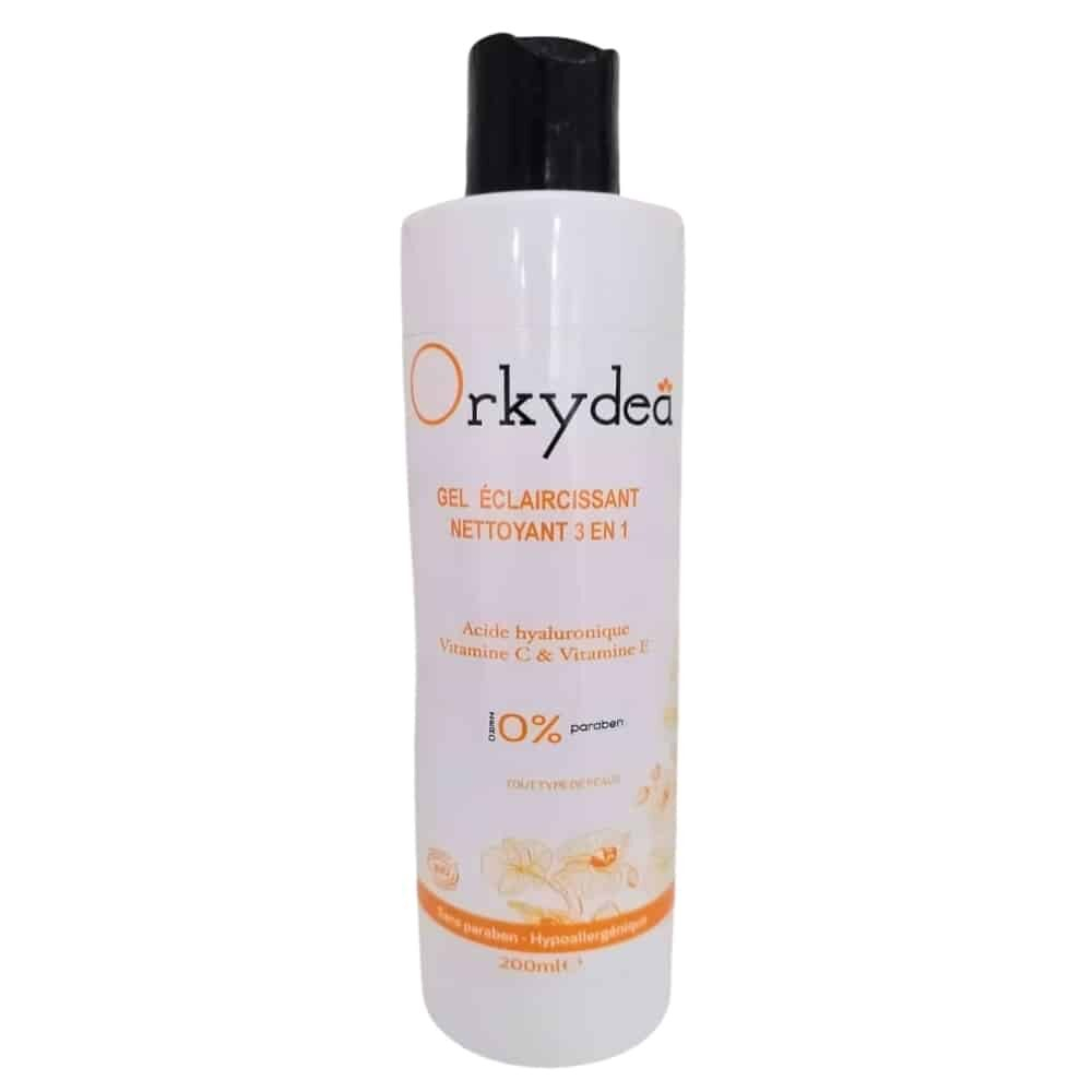Orkydea Gel Nettoyant Eclaircissant 3en1 200ml