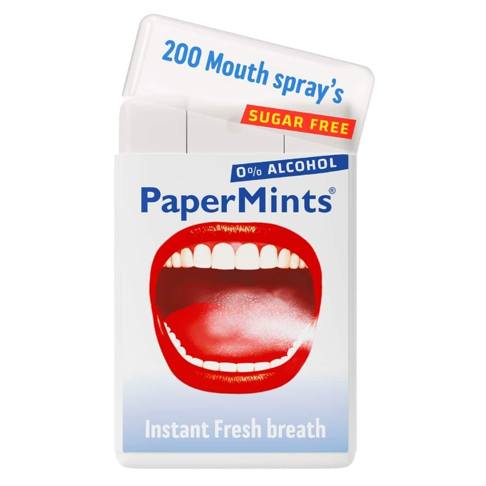 Papermints Spray Buccal Haleine Fraiche Sans Sucres 200u